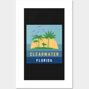 Clearwater Beach Florida Posters and Art